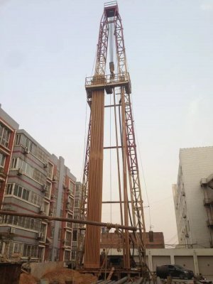 陜西省安康市地熱井施工工程